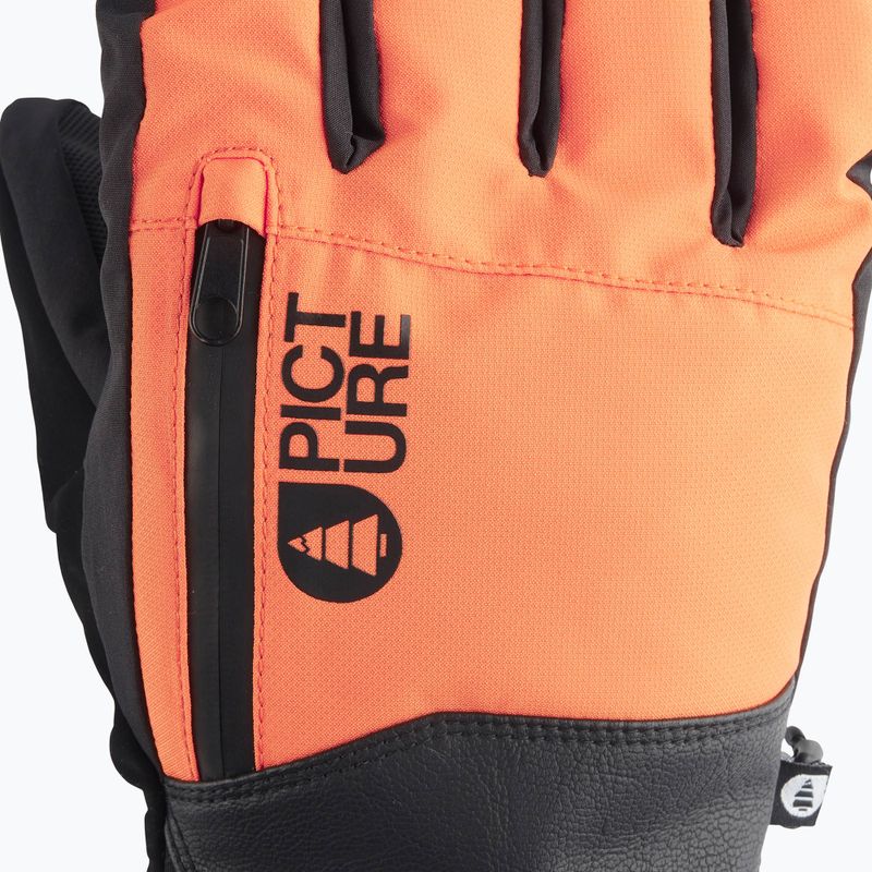 Herren-Skihandschuhe Picture Madson Gloves 10/10 neon flare 4
