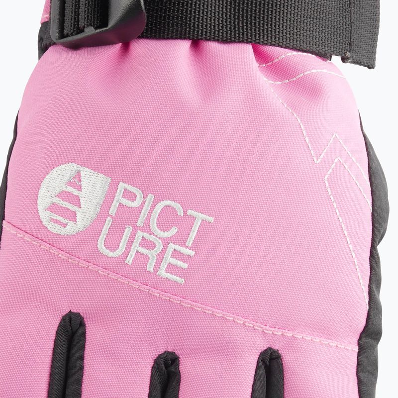 Kinder-Skihandschuhe Picture Graby Gloves 10/10 super pink 4