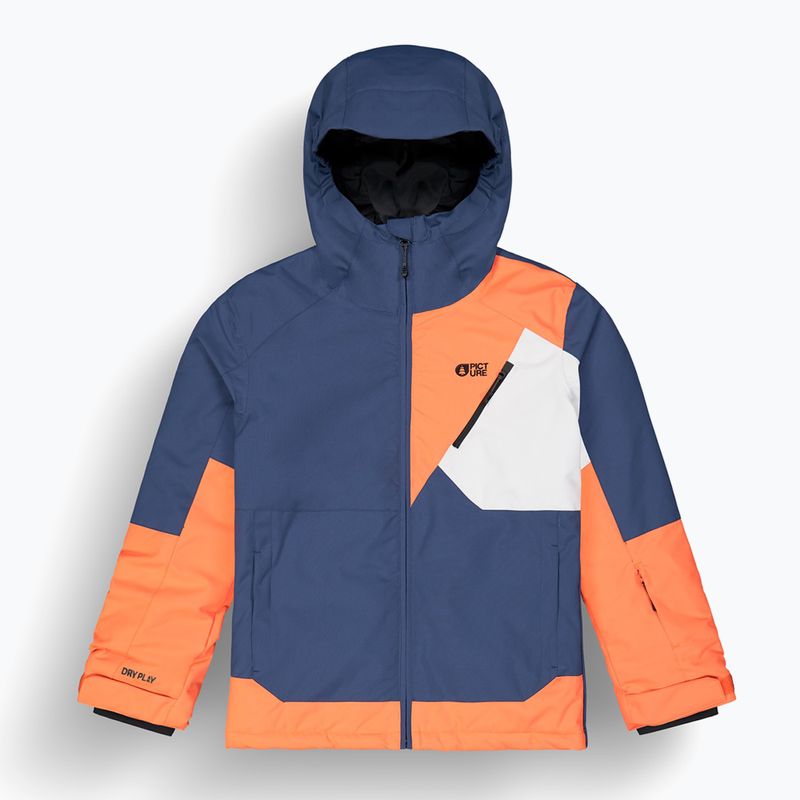 Kinder-Skijacke Picture Daumy 10/10 neon flare 6