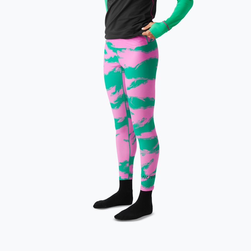 Damen Thermo-Leggings Picture Milita Printed Retro Bliss Print