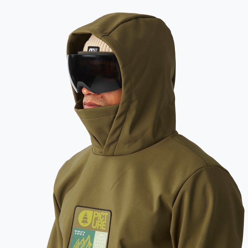 Herren-Snowboardjacke Picture Parker 5/5 tobacco 5