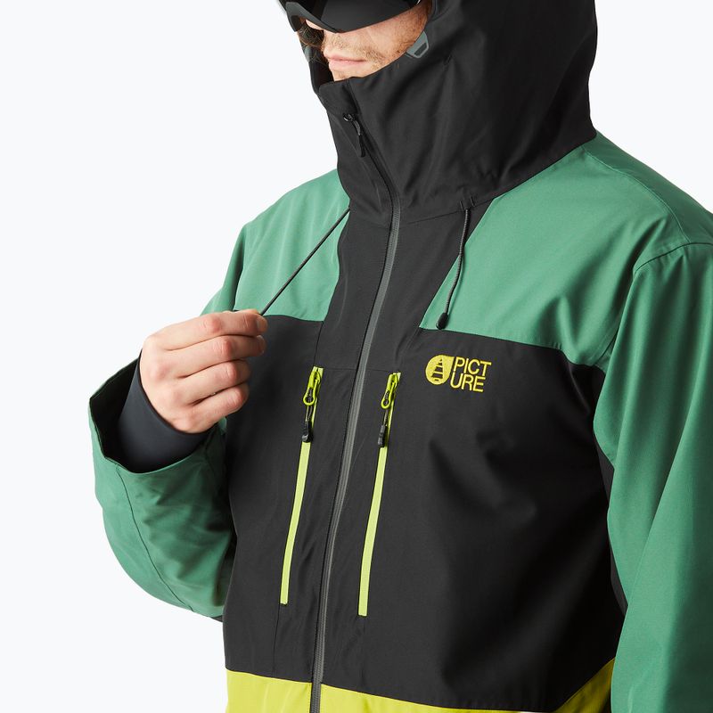 Herren-Skijacke Picture Object smoke pine black 5