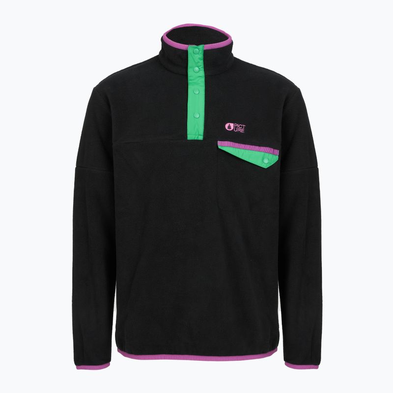 Herren Skifleecejacke Picture Arcca 1/4 Zip black 6