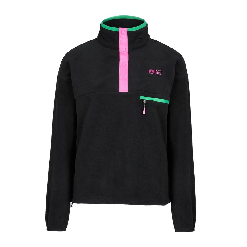 Damen Ski-Fleecejacke Picture Arcca 1/4 Zip black 7