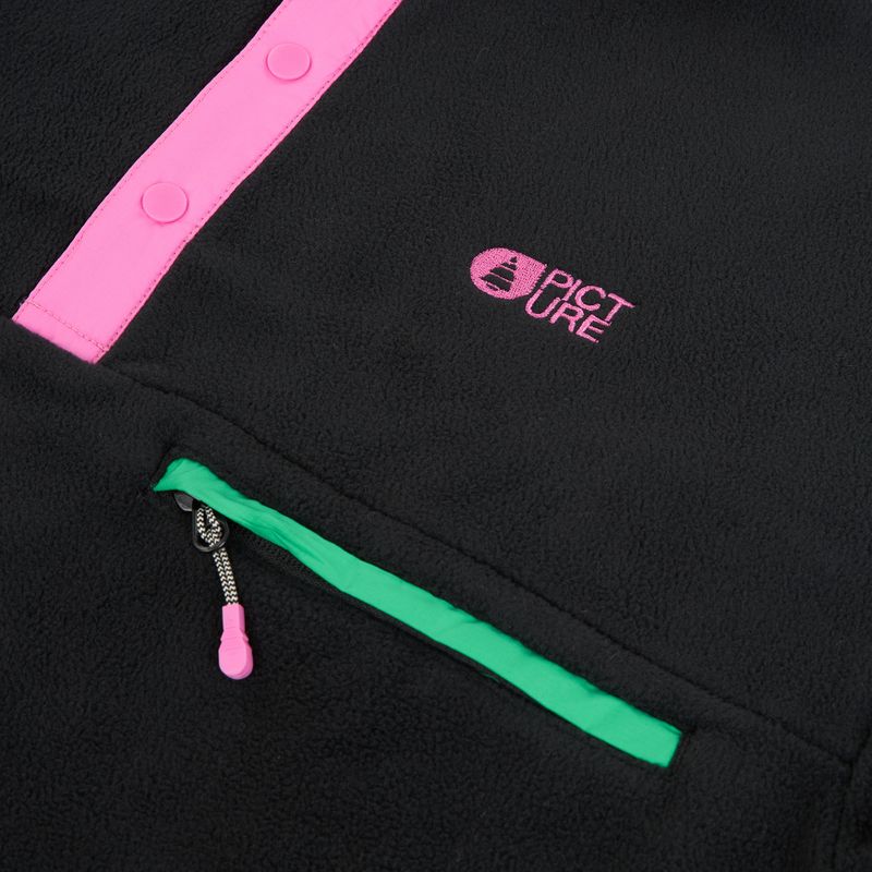 Damen Ski-Fleecejacke Picture Arcca 1/4 Zip black 9