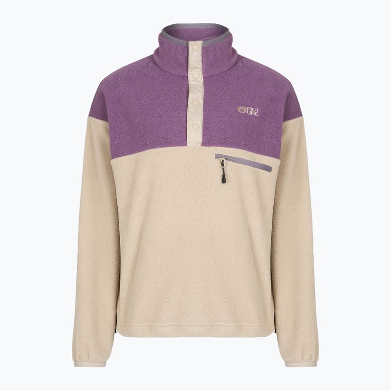 Damen Skifleecejacke Picture Arcca 1/4 Zip pure cashmere 7