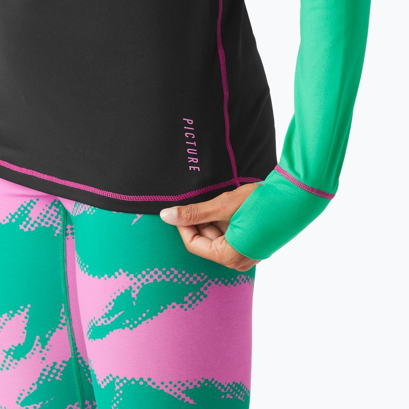 Damen Ski-Pullover Picture Pagaya black 6