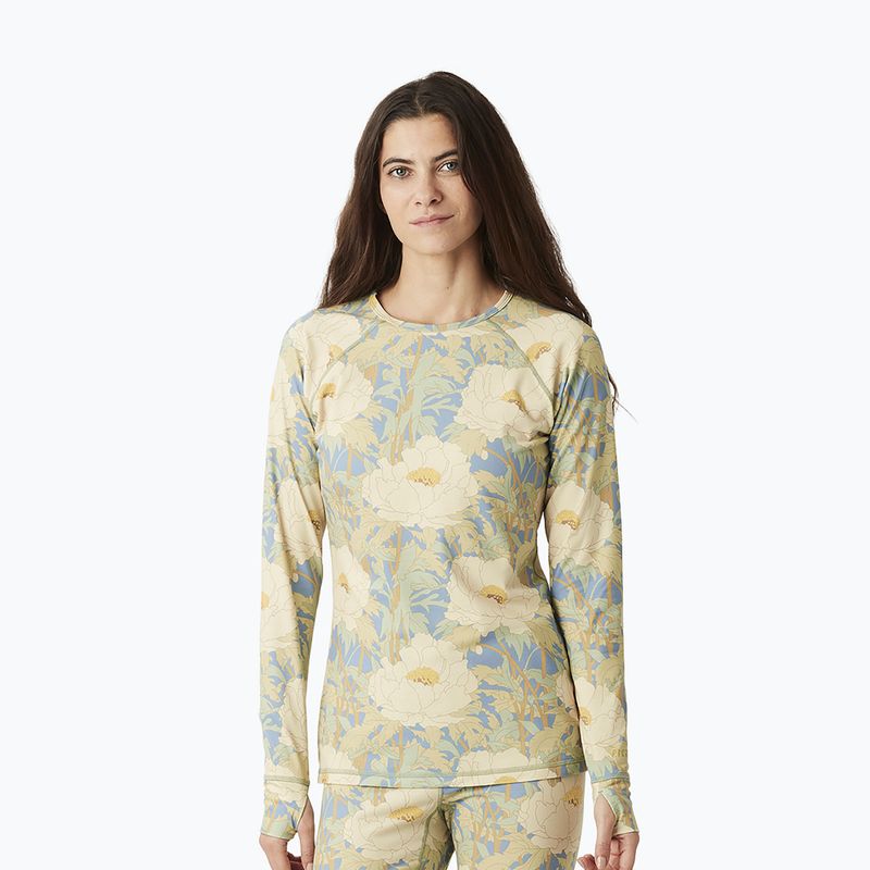 Damen Thermo-Longsleeve Picture Milita Printed timeless flower print