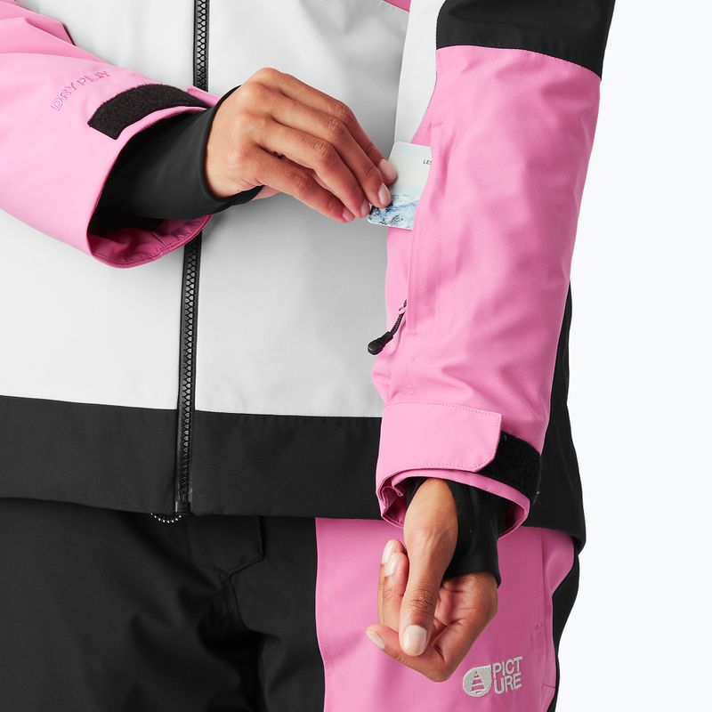 Damen-Skijacke Picture Seen super pink 8