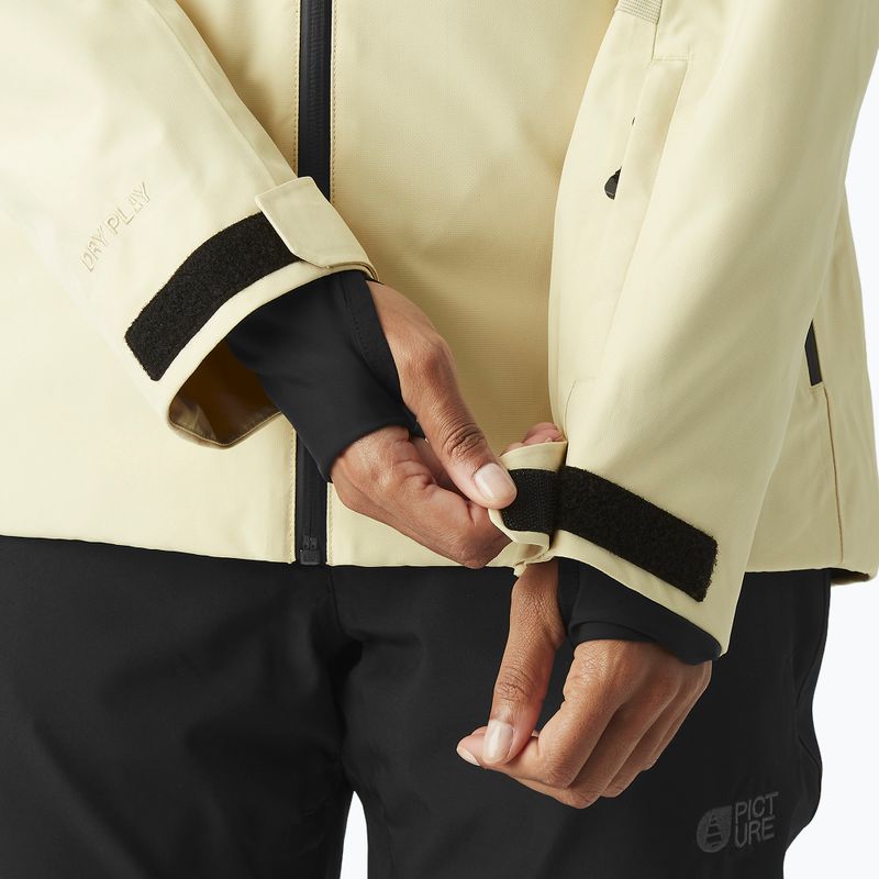 Damen-Skijacke Picture Sygna wood ash 8