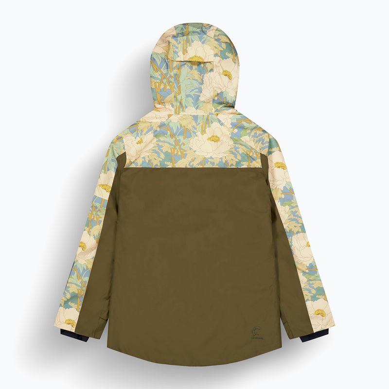 Damen-Skijacke Picture Exa timeless flower print 2