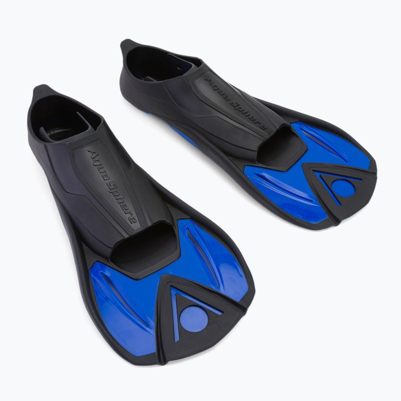 Aqua Sphere Microfin Schwimmflossen schwarz/blau FA3254001 3