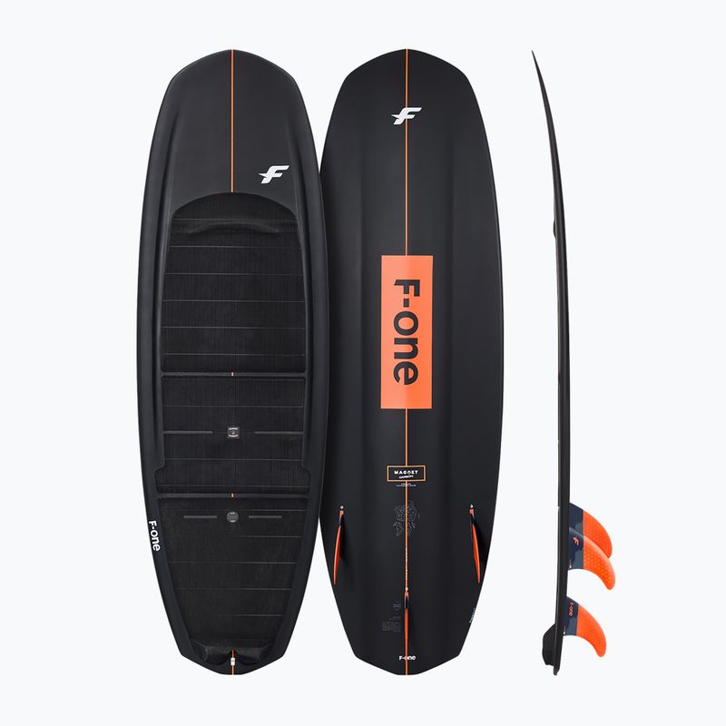 F-ONE Magnet Carbon Kitesurfing Board schwarz 77214-0501