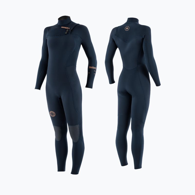 Damen MANERA Seafarer 4/3 mm marineblau 22221 Neoprenanzug