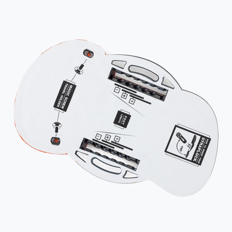 Kiteboard Pads und Riemen F-One Platinum 3 Bindungen + Slate/ Flame Griff 77223-8001-S 5