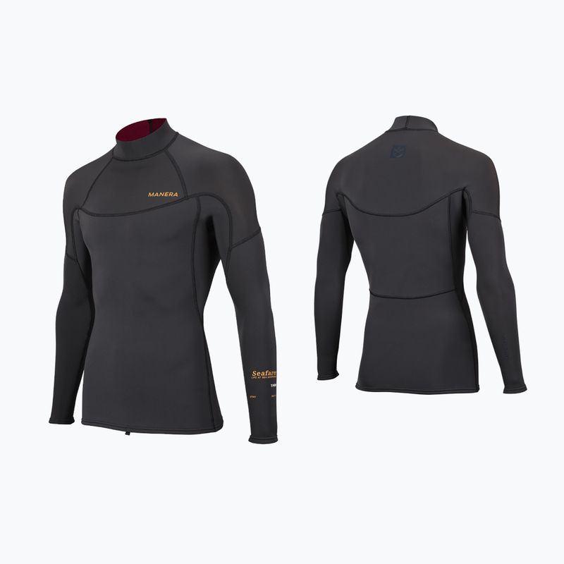Herren MANERA Seafarer Neo Top 1 mm grau 22221-1208-A Neopren-T-Shirt 6