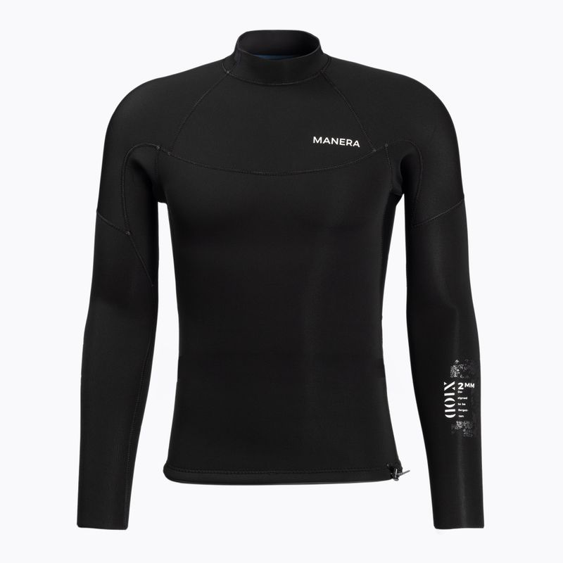 Herren MANERA X10D Neo Top 2 mm Neopren-T-Shirt schwarz 22221-1107