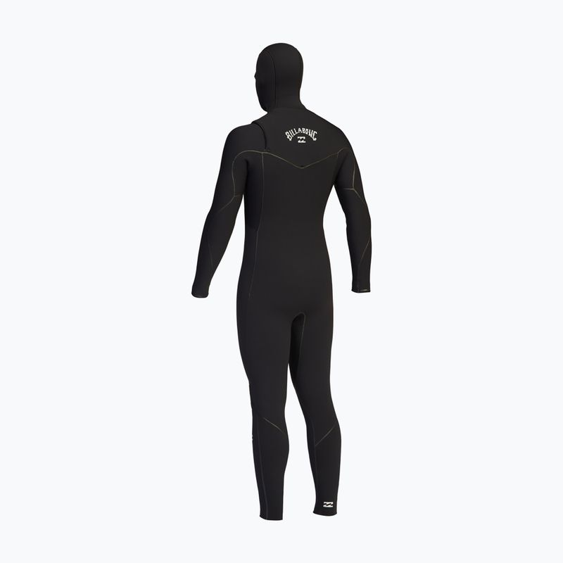Neoprenanzug für Männer Billabong 5/4 Furnace Hooded CZ Full black 10