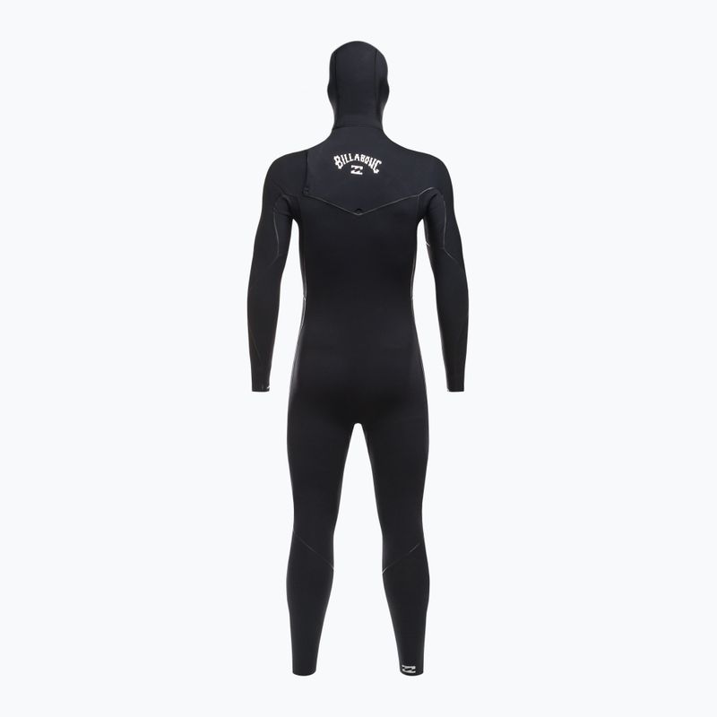 Neoprenanzug für Männer Billabong 5/4 Furnace Hooded CZ Full black 3