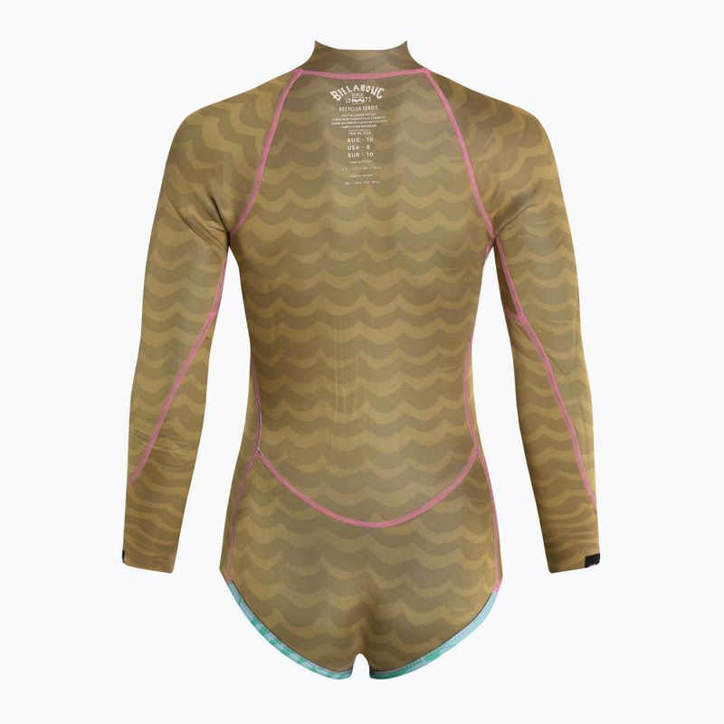 Neoprenanzug für Frauen Billabong Salty Dayz LS Spring mystic multi 5
