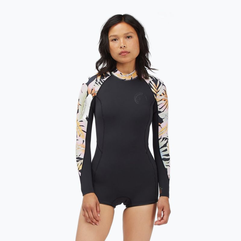 Neoprenanzug für Frauen Billabong Spring Fever LS Spring black 6