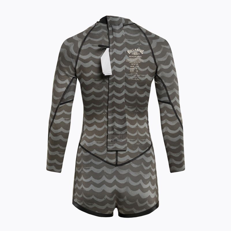 Neoprenanzug für Frauen Billabong Spring Fever LS Spring black 5