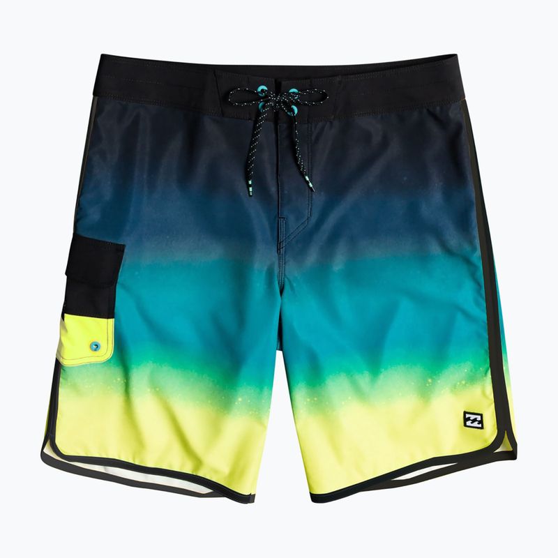 Badeshorts für Männer Billabong 73 Fade Pro black