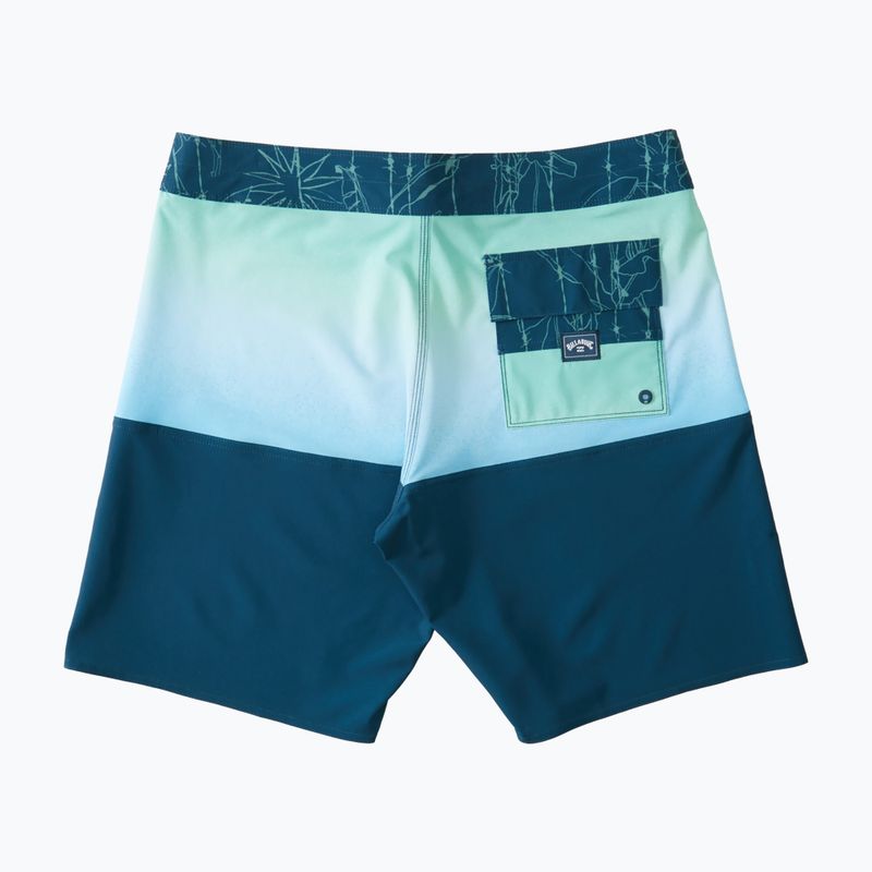 Badeshorts für Männer Billabong Fifty50 Panel Pro coastal 2