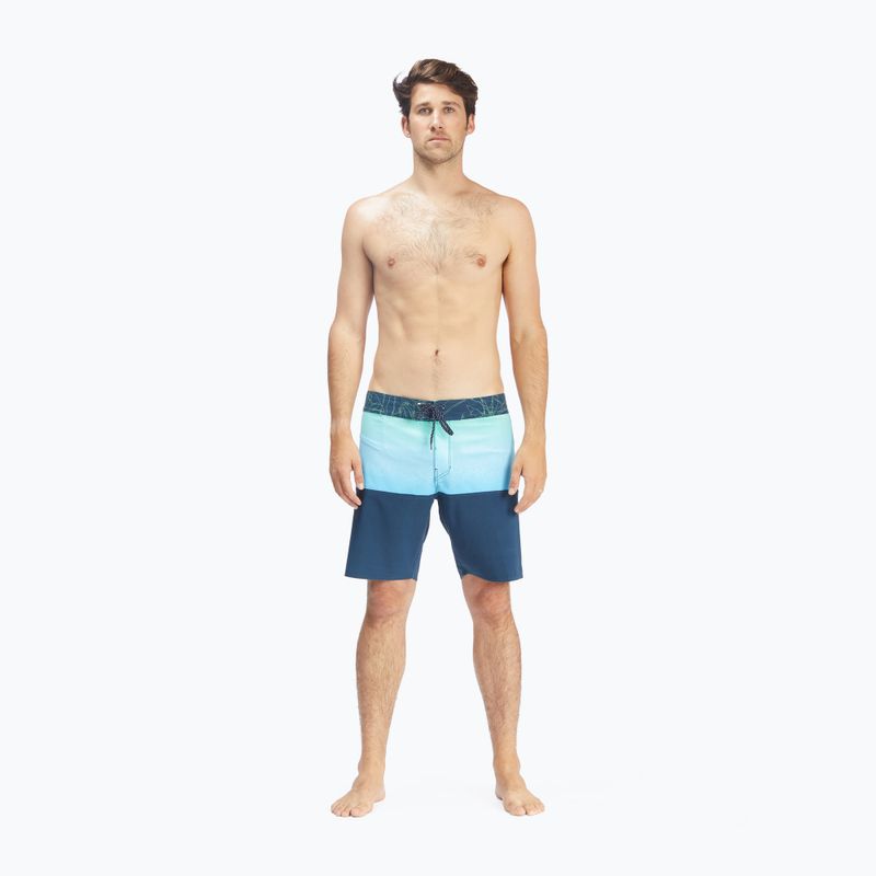 Badeshorts für Männer Billabong Fifty50 Panel Pro coastal 3