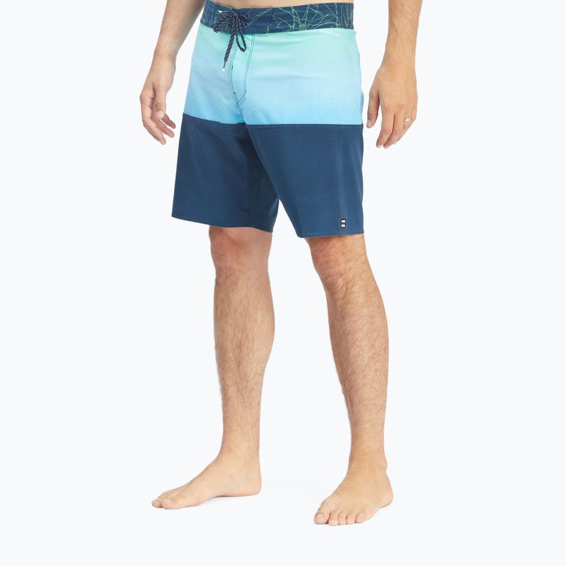 Badeshorts für Männer Billabong Fifty50 Panel Pro coastal 4