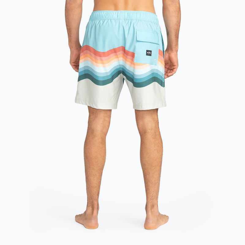 Badeshorts für Männer Billabong T Street sunset 3