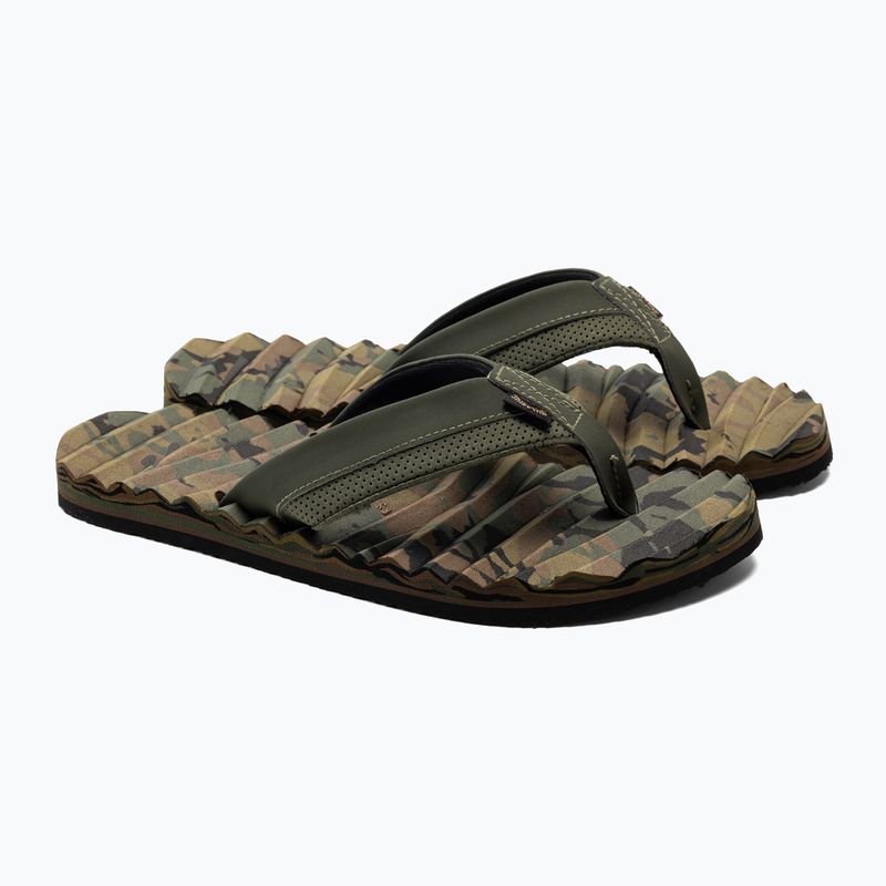 Herren-Flip-Flops Billabong Dunes Impact Texture camo 5
