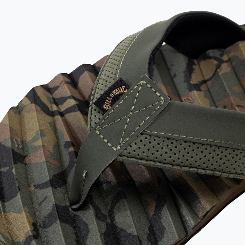 Herren-Flip-Flops Billabong Dunes Impact Texture camo 7