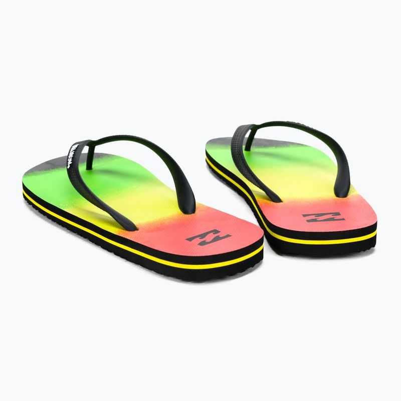 Herren-Flip-Flops Billabong Tides Fade rasta