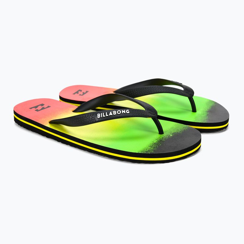 Herren-Flip-Flops Billabong Tides Fade rasta