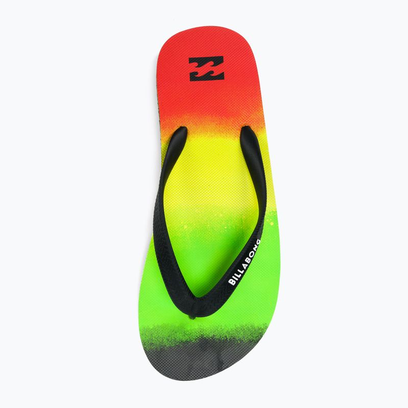 Herren-Flip-Flops Billabong Tides Fade rasta