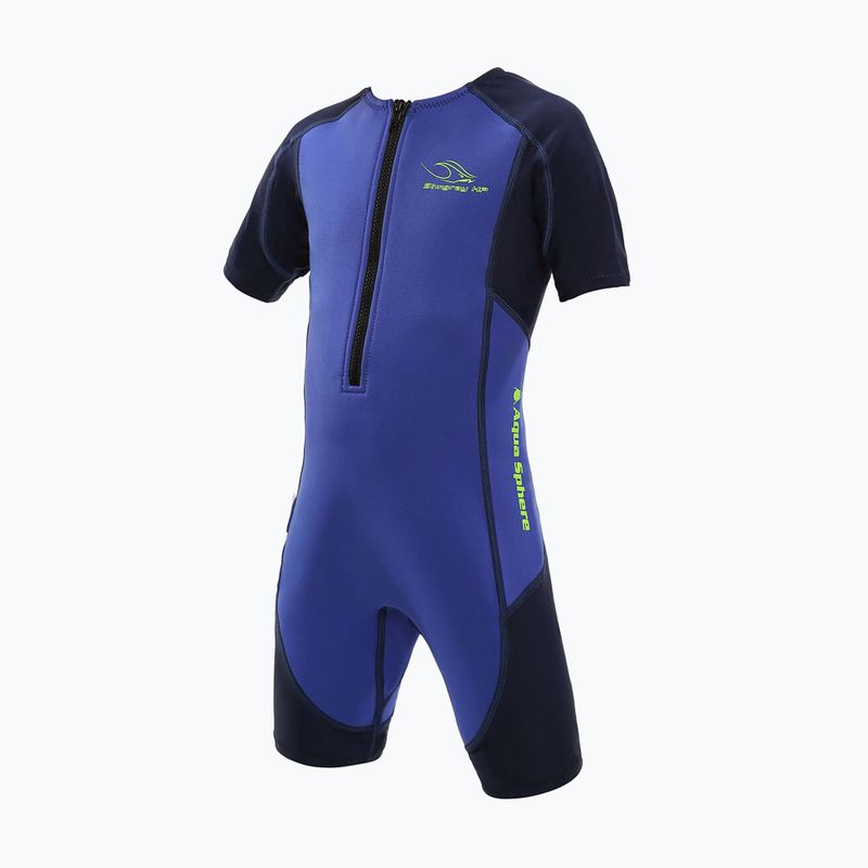 Aqua Sphere Stingray HP2 SS Kinder Neoprenanzug blau/blau SJ43542046