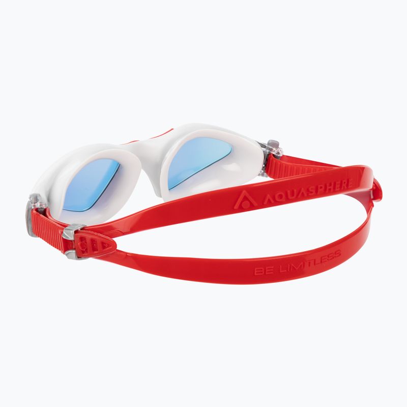 Aquasphere Kayenne grau/rot Schwimmbrille EP2961006LMR 4