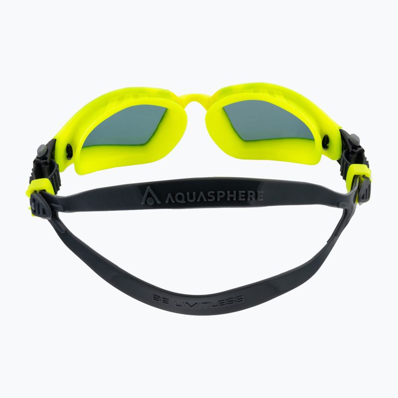 Aqua Sphere Kayenne Pro Schwimmbrille schwarz/gelb EP3040707LD 5