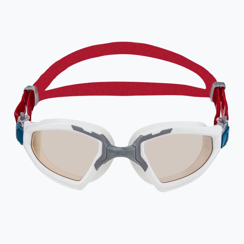 Aqua Sphere Kayenne Pro Schwimmbrille weiß und rot EP3040910LPH 2