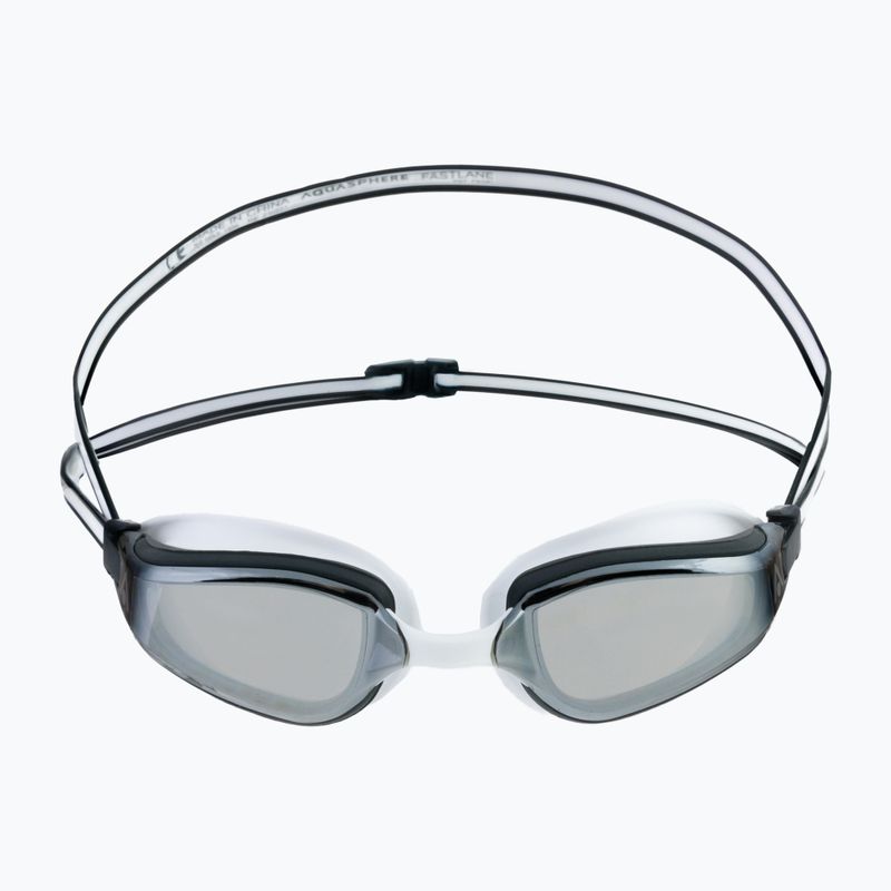 Aqua Sphere Fastlane grau Schwimmbrille EP2990910LMS 2