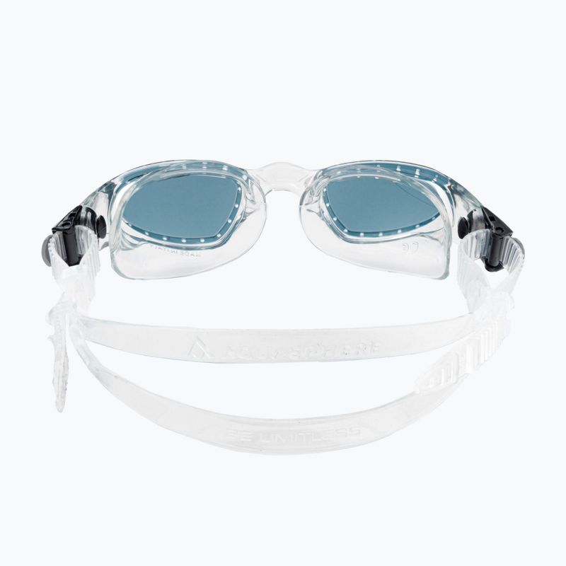 Aqua Sphere Mako 2 transparente Schwimmbrille EP3080001LD 5