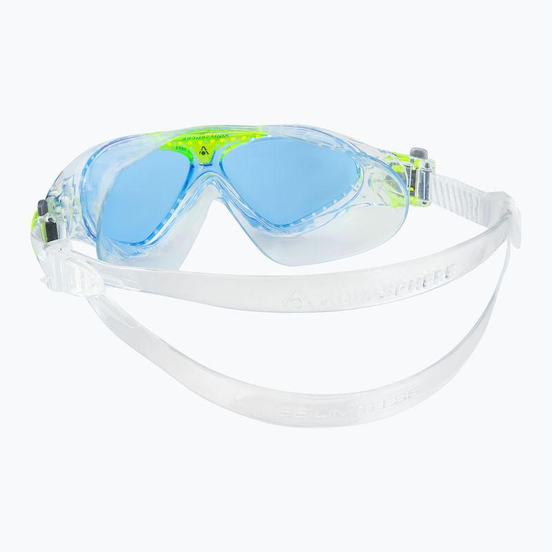 Aqua Sphere Vista Kinderschwimmmaske klar MS5080031LB 4