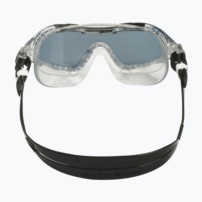 Aquasphere Vista XP transparent/schwarz/Spiegel-Rauch-Schwimmmaske MS5090001LD 9