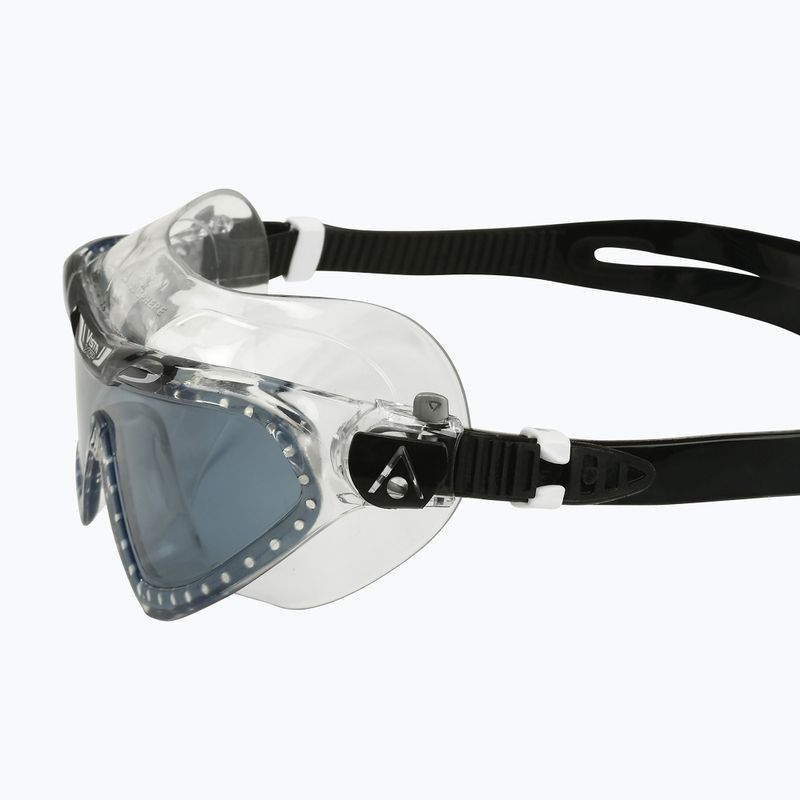 Aquasphere Vista XP transparent/schwarz/Spiegel-Rauch-Schwimmmaske MS5090001LD 10