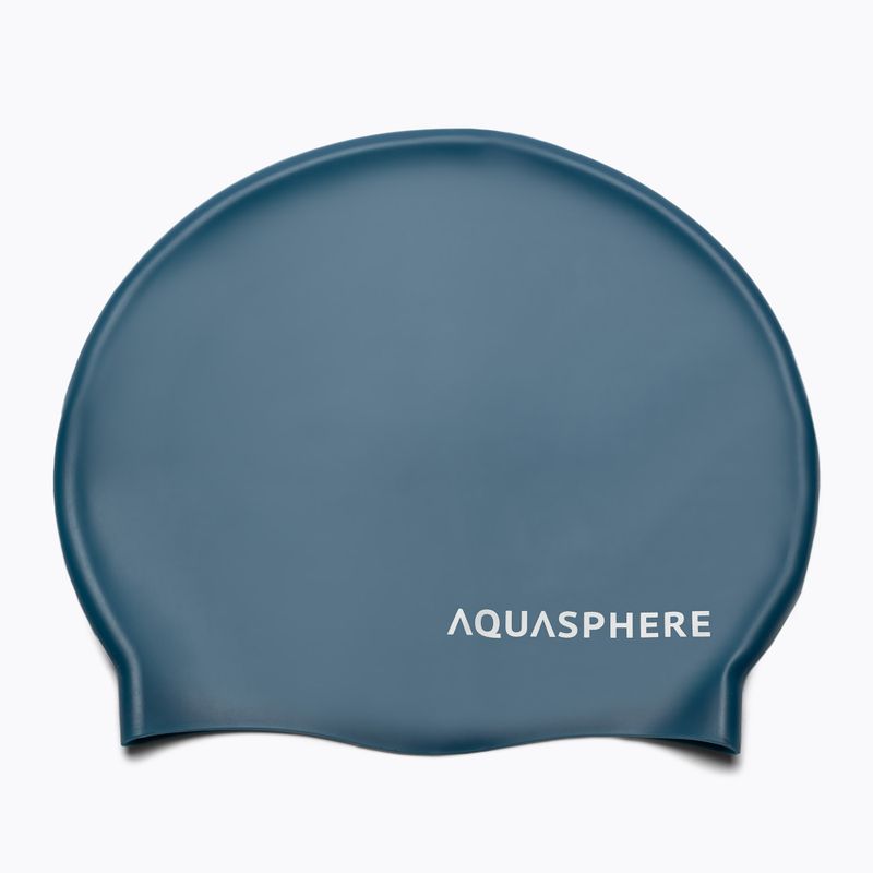 Aqua Sphere Plain Silicon Badekappe schwarz SA212EU3209