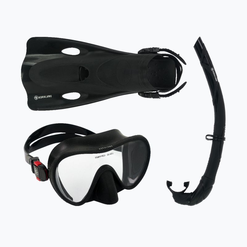 Aqualung Nabul Schnorchelset schwarz SV1140101 14