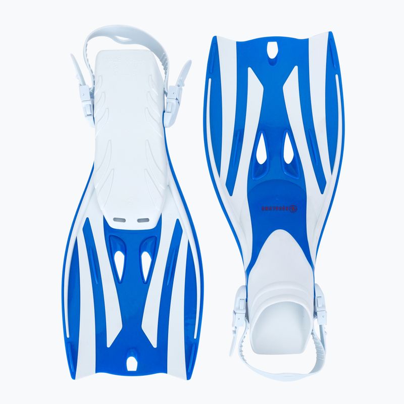 Aqualung Fizz blau und weiß Tauchflossen FA3614009SM 2