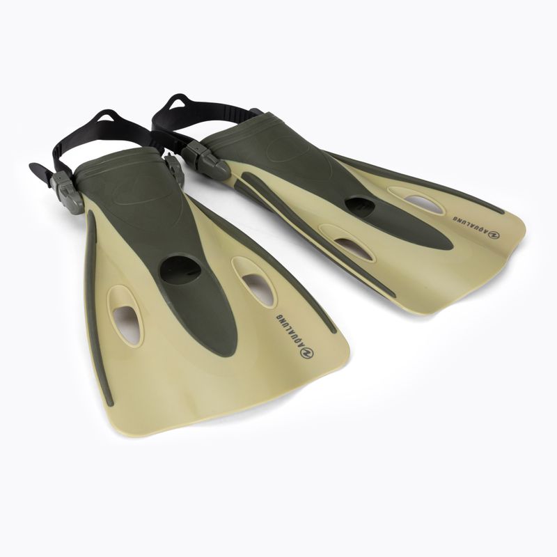 Aqualung Twister braun und grün Tauchflossen FA3649896SM
