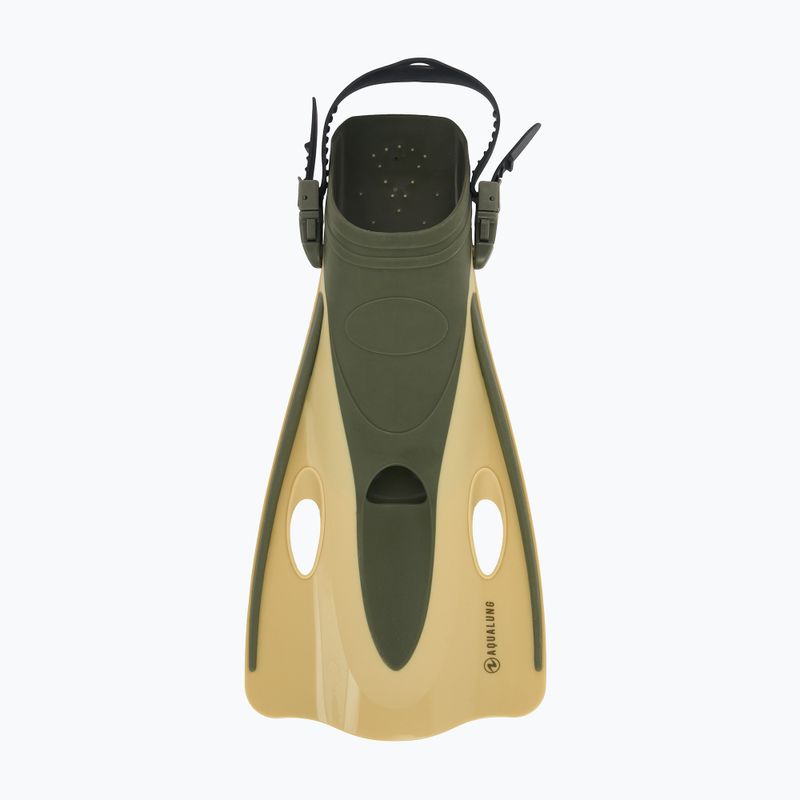 Aqualung Twister braun und grün Tauchflossen FA3649896SM 5